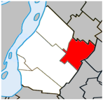 Saint-Bruno-de-Montarville Quebec location diagram